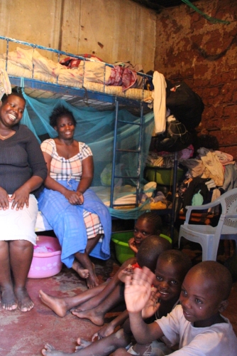 Familie in Kibera